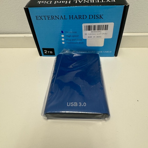 2TB External Metal Hard Drive Mobile Hard Disk New - Picture 9 of 12